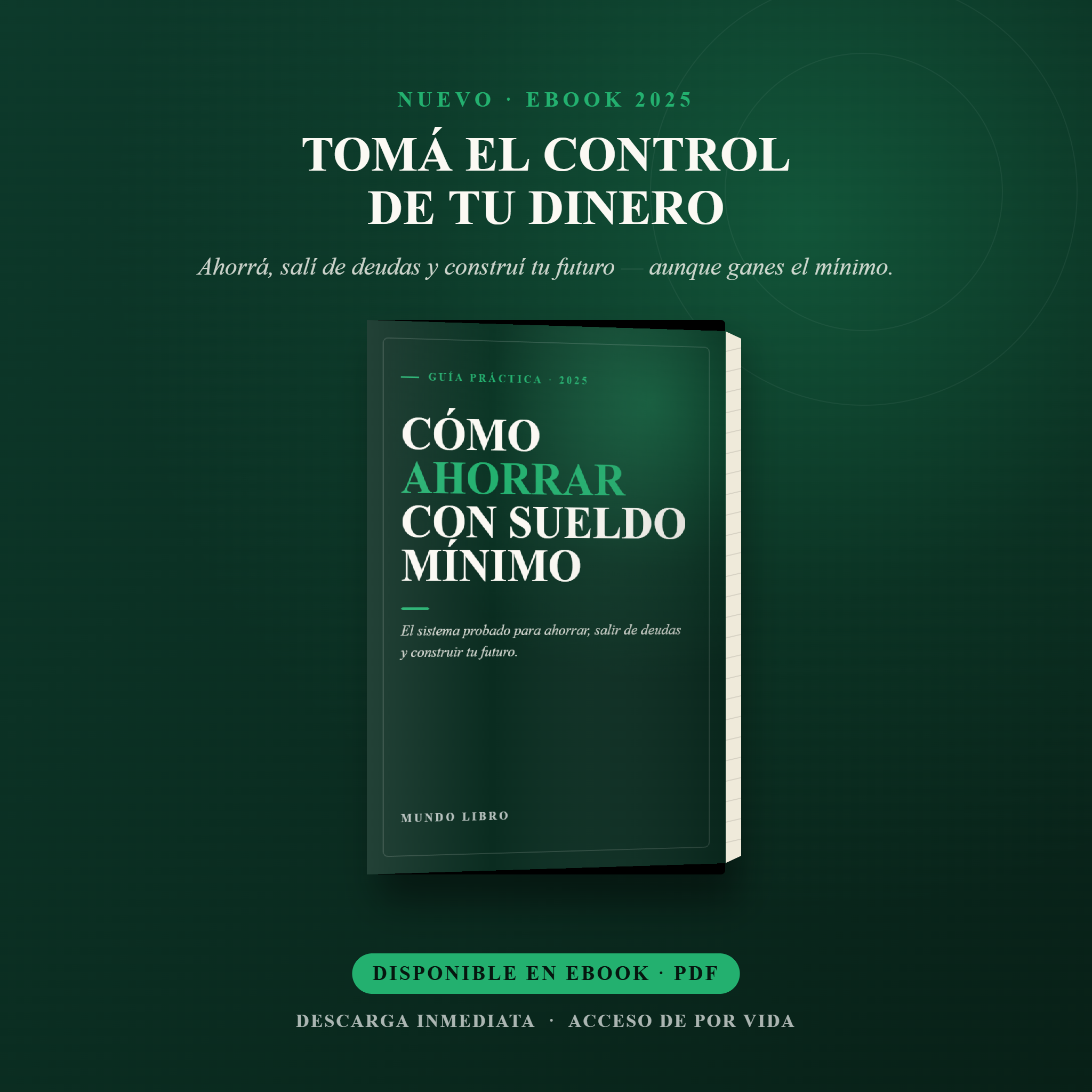 Cómo ahorrar con sueldo mínimo