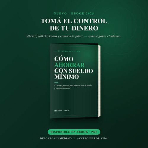 Cómo ahorrar con sueldo mínimo