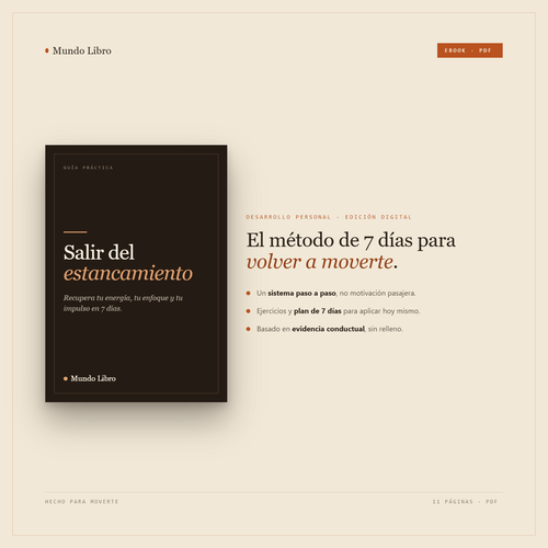 Salir del estancamiento
