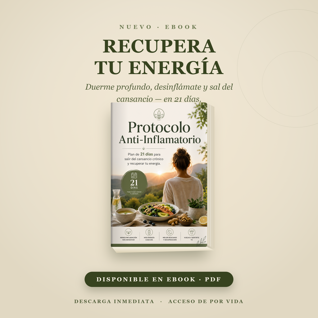 Protocolo Anti‑Inflamatorio: Plan de 21 Días contra el Cansancio Crónico